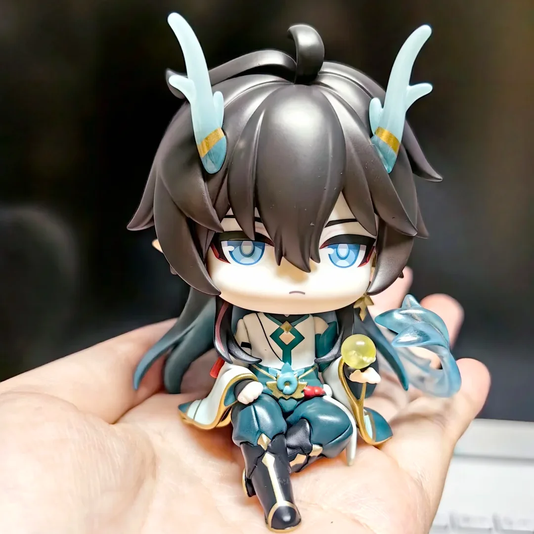 

Authentic Mihoyo: Honkai Rail Star Jimi'S Reception Room Series Q Edition Anime Figure Collection Model Kawaii Christmas Gift