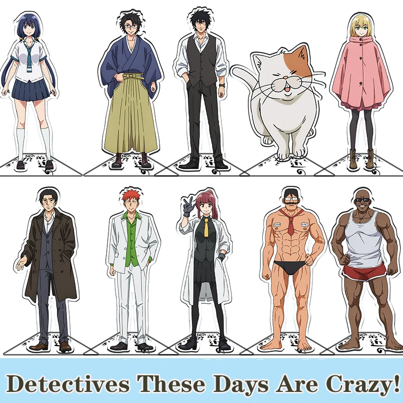 

Anime Detectives These Days Are Crazy Acrylic Nakanishi Mashiro Stand Figure Display Cosplay Cartoon Table Model Plate Xmas Gift