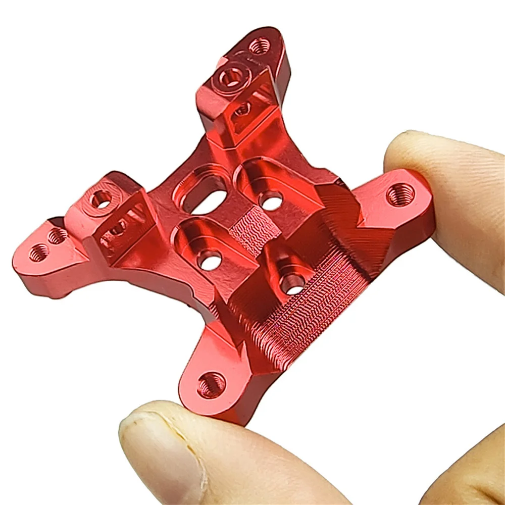 อะไหล่โลหะสำหรับอัพเกรดรถบังคับวิทยุความเร็วสูง ชุดยึดโช้คอัพหน้าและหลัง สำหรับ SCY1/16 JJRC