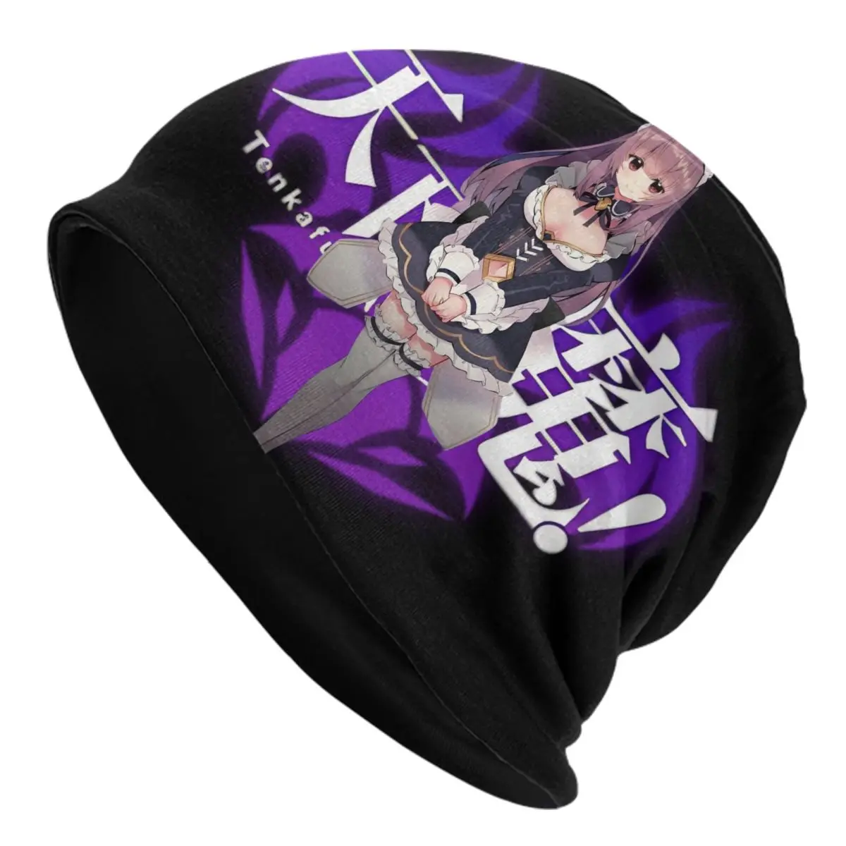 

Unisex Bonnet Winter Warm Knitting Hat Japan Game Tenkafumas Anime Cool Beanies Caps Adult Comic Beanie Hats Outdoor Ski Cap