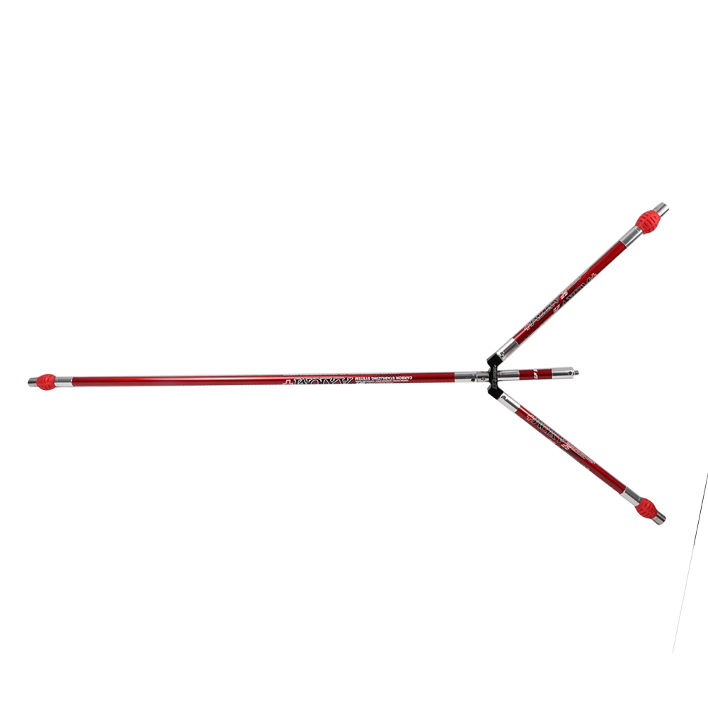 Recurve Bow Stabilizer SF Stitching Balance Bar Set V-bar Main Bar Side Bar Extension Can Be Equipped with Heavy Shock Head