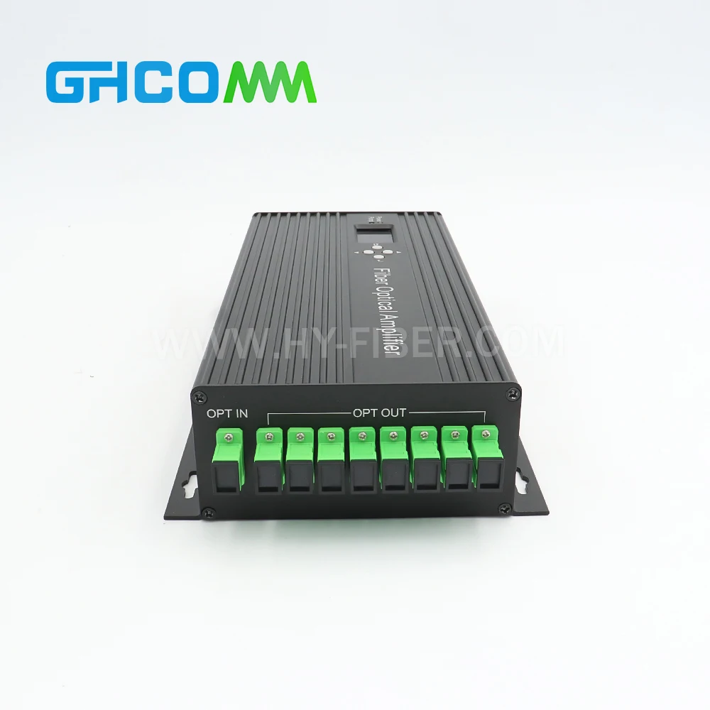 

Оптический усилитель FTTX 1550 нм EDFA CATV, 8 портов, выходная мощность 20-23 дБм, разъем SC/APC