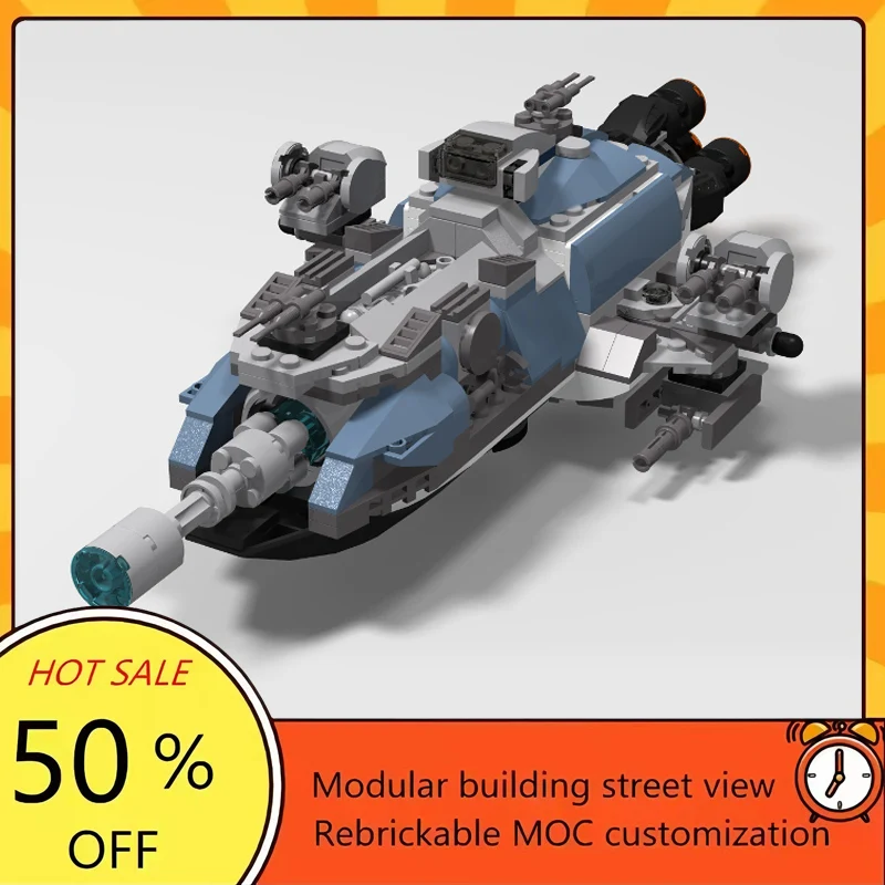 

Набор для сборки космического корабля из 457 деталей: популярная модель из фильма «Звездные войны», модульный конструктор, технологичный подарок, праздничный набор для детей