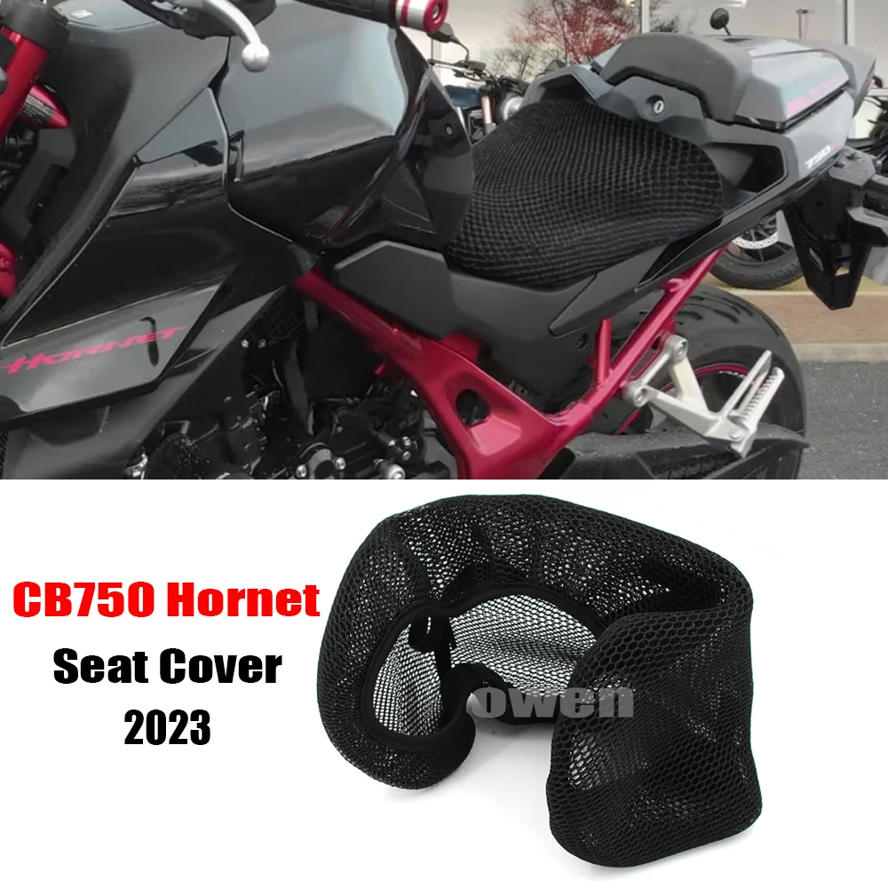 For Honda CB750 Hornet Motorcycle Seat Cover Seat Protect Cushion CB750 Hornet 3D Honeycomb Mesh Seat Cushion CB750 HORNET 2023