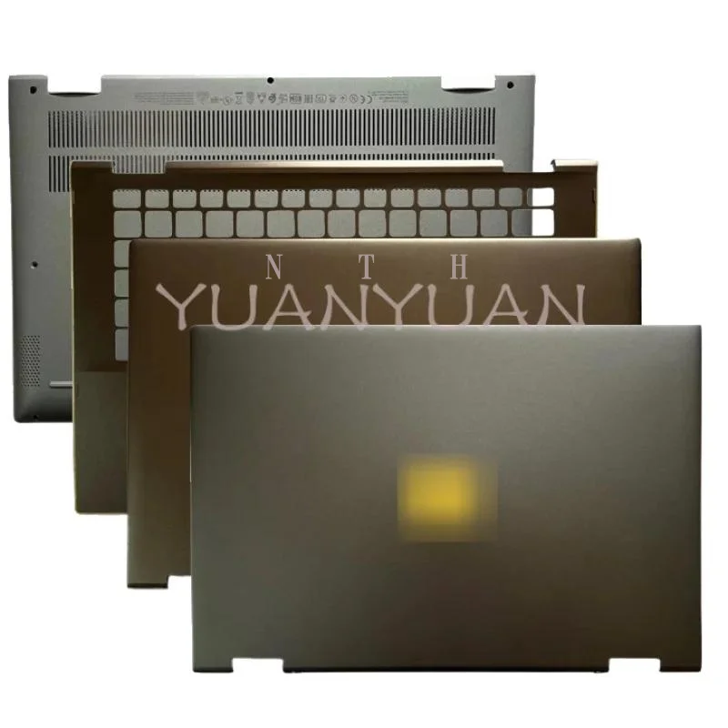 NTH для DELL Inspiron 14 7405 2 в 1, задняя крышка экрана, верхняя крышка, подставка для рук, нижняя нижняя крышка 06Y0MV 05NKRR 0X46H3 0Y