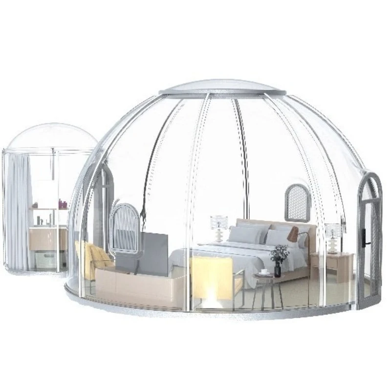 

Starry Sky House Mobile Scenic Area Camping Spherical Tent Villa Outdoor Homestay Bubble House