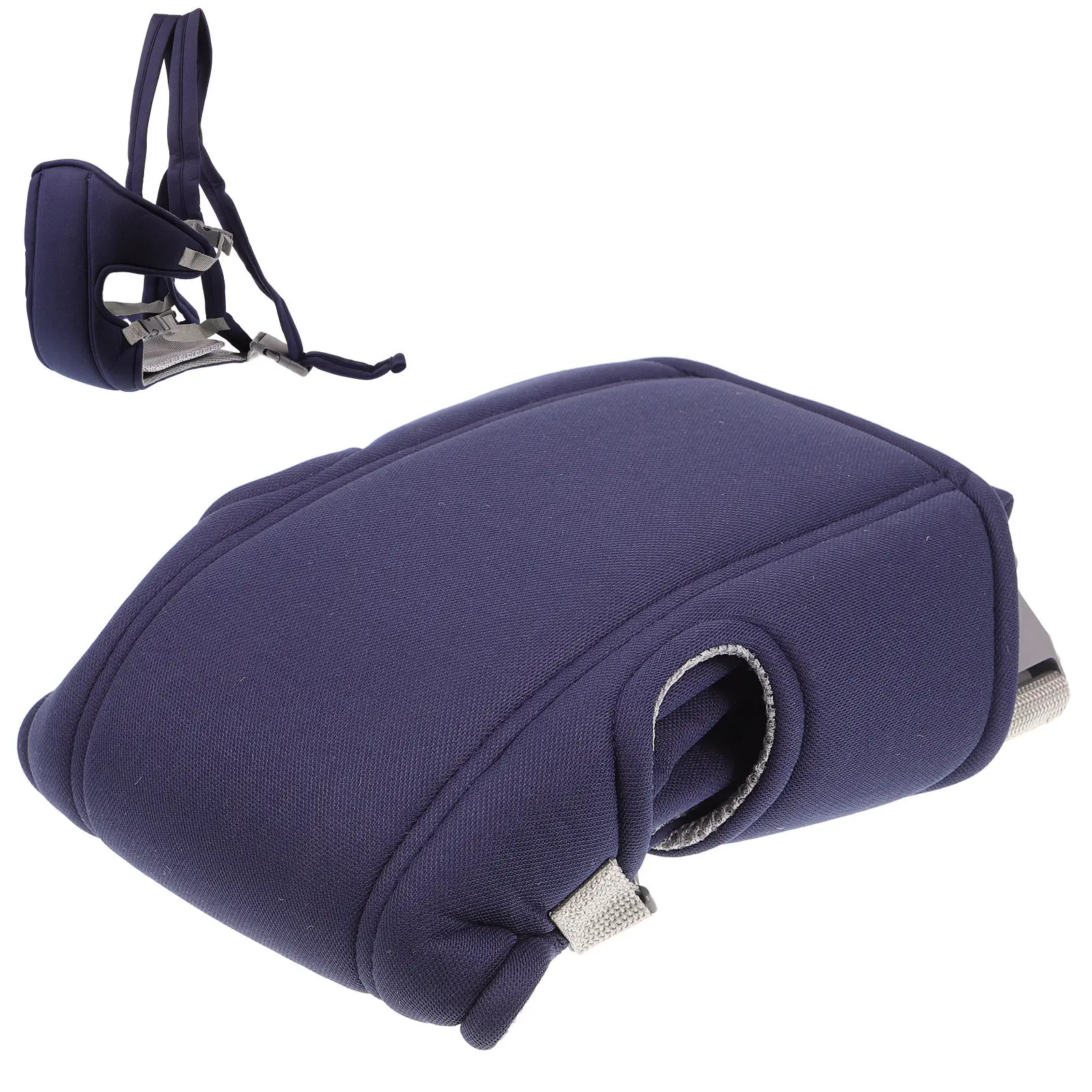 

Newborn Baby Carrier Backpack Blue Breathable Adjustable Infant Sling Comfortable Front Back Carrying Infant Carrier