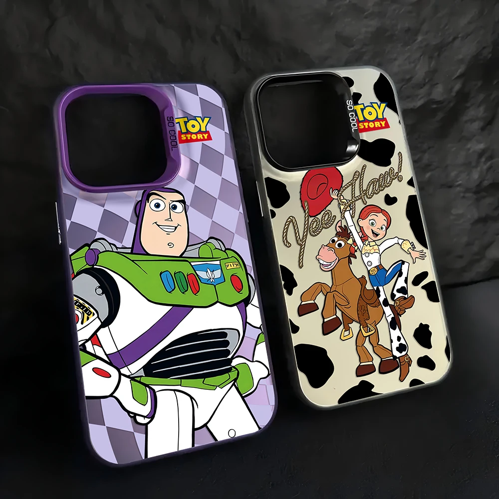 Funda para Teléfono Lovely T-Toy S-Storys para iPhone 17 17e 16e 16 15 14 13 12 11 mini Pro Max X XR XSMAX Air Plus, Anti-Caídas, Acabado Mate