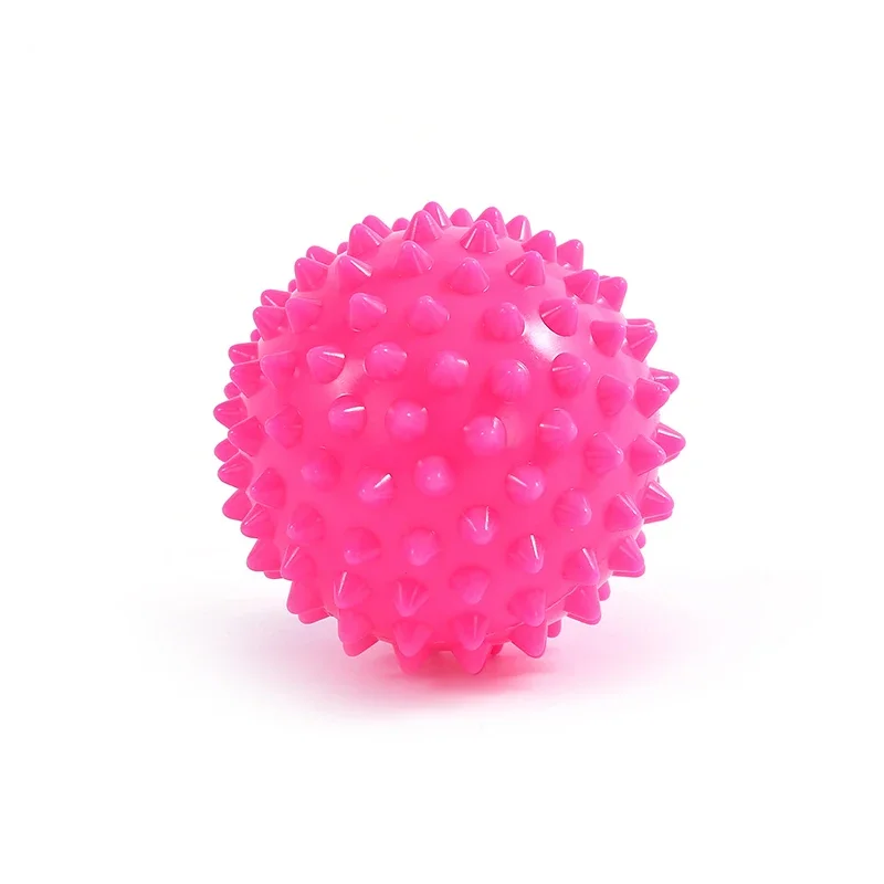 Durable PVC Spiky Massage Ball Trigger Point Sport Fitness Hand Foot Pain Relief Plantar Fasciitis Reliever Hedgehog 7cm Balls