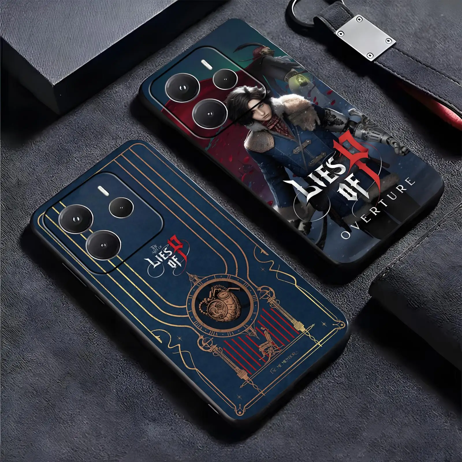 Coque de téléphone HOT GAME L-Lies of P COOL pour Redmi Note15 14 13 12 11Pro Plus 5G 14C A3, anti-chute, souple, noire
