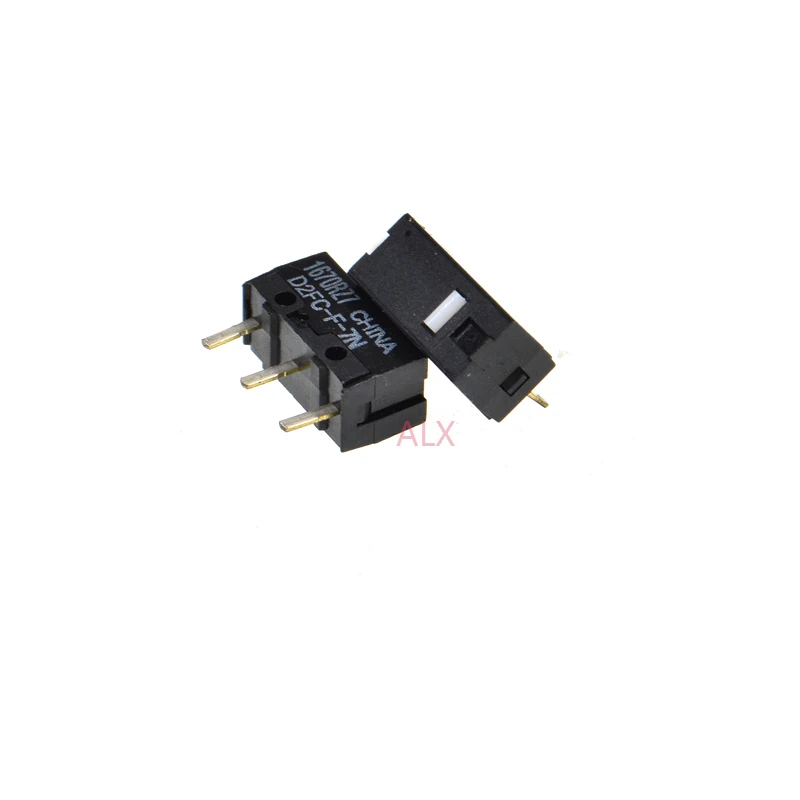 10pcs d2fc-f-7n Micro Switch Tact Switch For Mouse Replacement Substitute Tested
