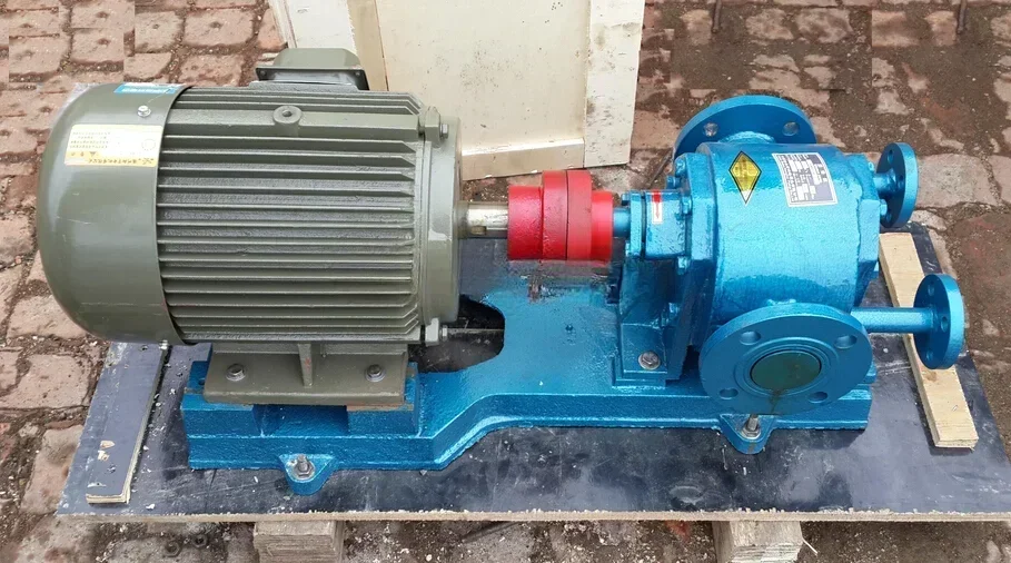 

series High Temperature Bitumen Gear Pump Used In Asphalt Mixing Station