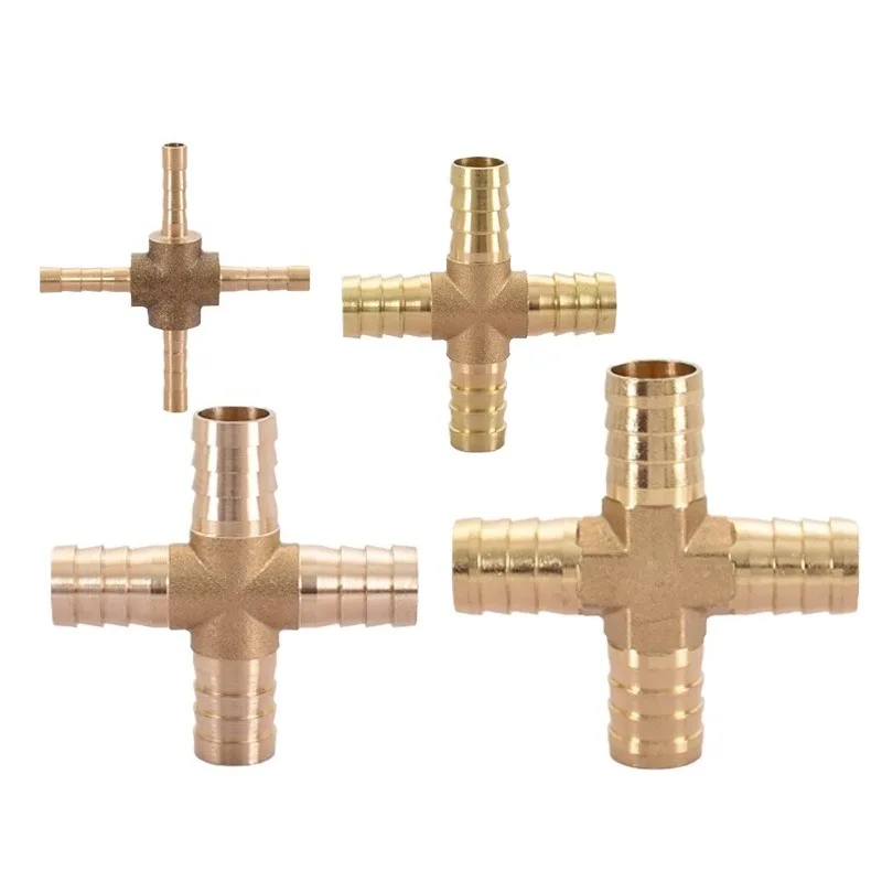 

Равный 4, 5, 6, 8, 10, 12, 13, 14, 16, 19 мм, крестообразный шланг, 4-ходовой латунный фитинг, соединитель, разветвитель, адаптер, вода, газ, масло