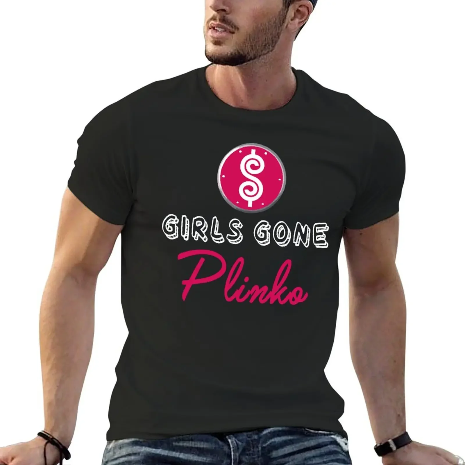 Girls Gone Plinko Funny The Price is Right T-Shirt blacks graphic t shirts graphic tee shirt blue archive mens plain t shirts