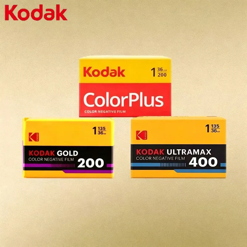 1-5 rollos para cámara M35/M38/H35, 36 exposiciones por rollo, compatible con película KODAK ColorPlus 200 UltraMax 400/Gold 200 para impresión en color de 35 mm