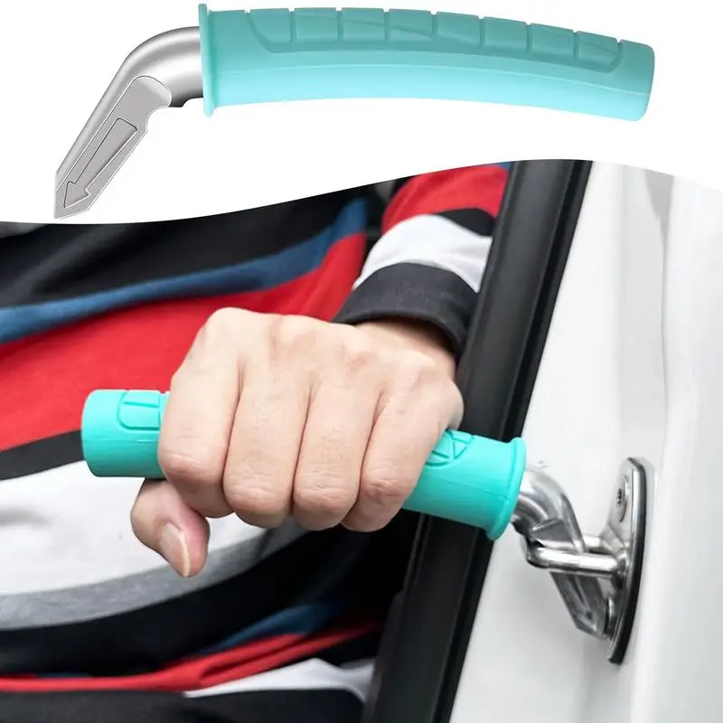 Portable Car Handle Assist Disabled Car Door Handle Non-Slip Elderly Auto Door Assist Handle For People With Limited Mobility