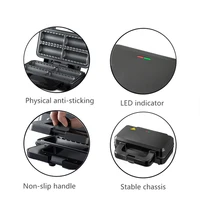 800W Sausage Roll Maker Household Multi Rolls Pies Desserts HotDog Bread Maker Non-Stick Breakfast Machine for Kids Party 2
