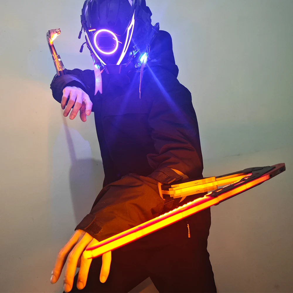 Future LED Cosplay Mantis Sword, Mantis LED Sword Model for Halloween Costume Props