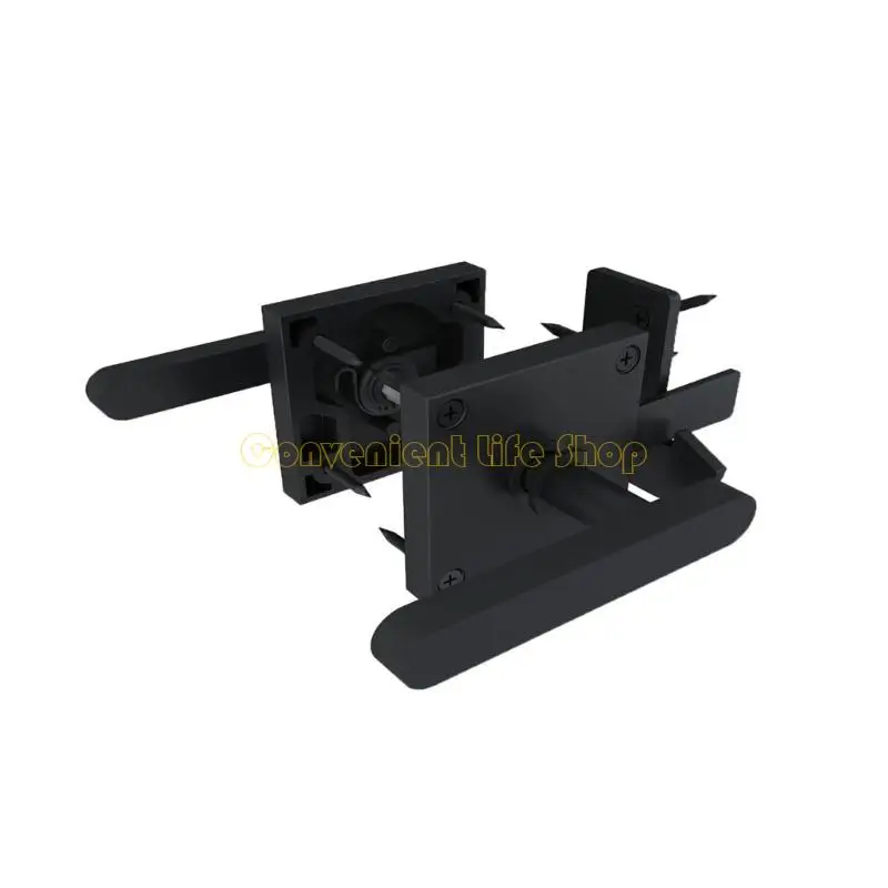 

L1EE Double Side Auto Gate Latches Heavy Duty Swinging Door Lock Hardware Fence Lock for Indoor and Outdoor Use Enduring