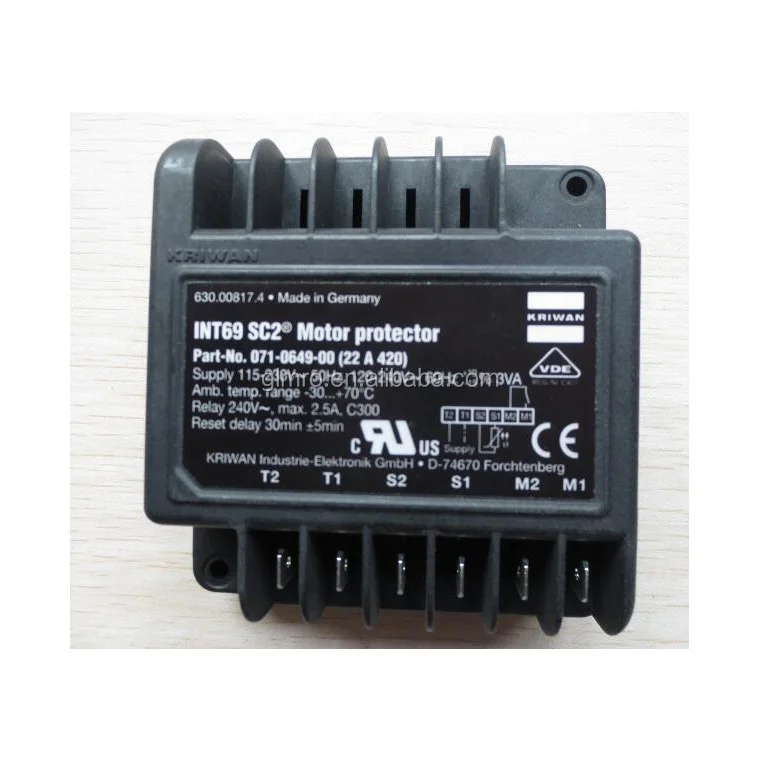 KRIWAN Compressor protection Module INT69 HBY INT69 SC2 22A 420 INT69 FSY