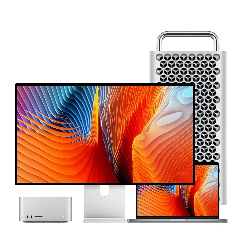 27 inch 5K display TYPE-C thunderbolt for Mac LCD Monitor Aluminum Alloy 60Hz glossy screen IPS KUYCON G27XSE  WITH BRACKET