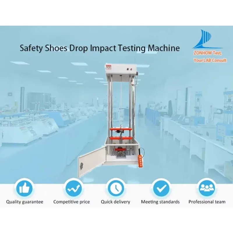 Shoes Toe Impact Testing Equipment for Footwear Safety Quality Control Lab Testing Machine