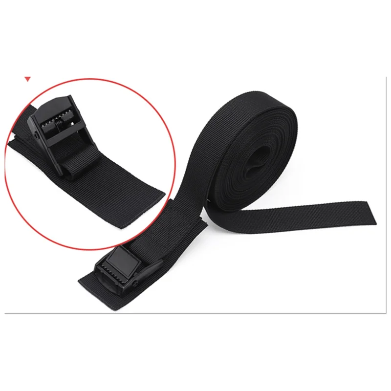 Correias de amarração com fivelas de came ajustáveis, Tie Down Cinch Straps, até 550Lbs para embalagem de bagagem de carga, 6 Pack