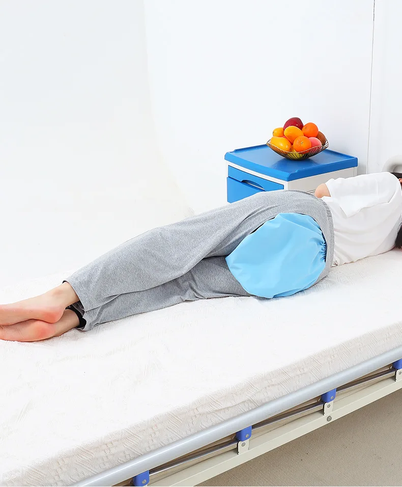 Bequeme Inkontinenz-Hose mit offenem Schritt für Erwachsene, Pyjama-Stil, lockere Passform für gelähmte Senioren, Behinderungsunterstützung