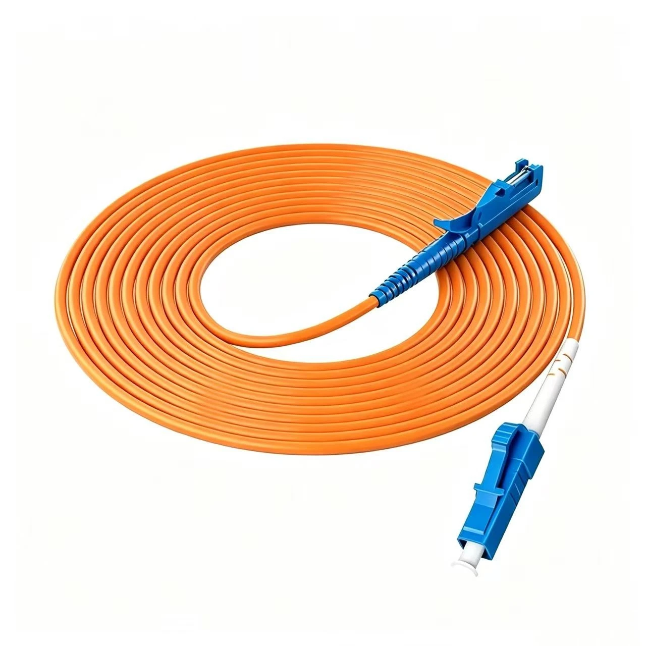 fiber patch cord E2000-LC simplex OM1 OM2 1M 2M 3M 5M 7M 10Mtr optical fibre jumper Multimode SX E2000 50m 30m 20m