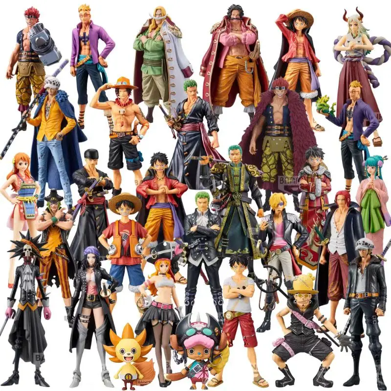 Anime Blind Box Naruto One Piece Dragon Ball Action Figure Verrassingscadeau Speelgoed PVC Model Pop Willekeurige stijl Collectible voor Otaku