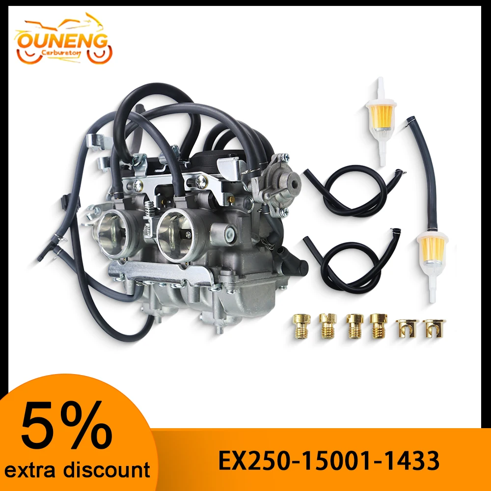 

Carburetor For Kawasaki Ninja 250R EX250 1988-2007 15003-1602 15001-1433 Motorcycle