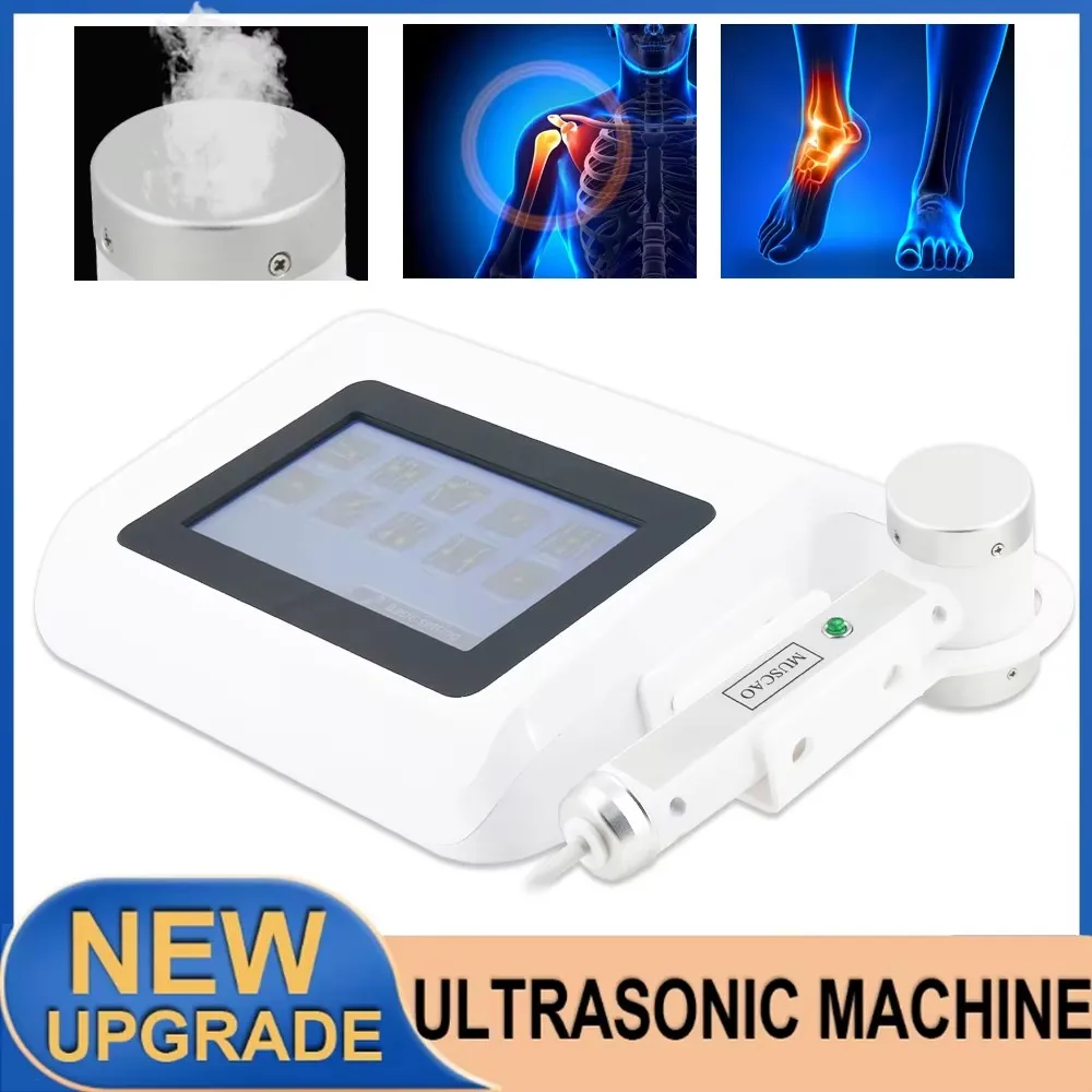 Ultrasonic Therapy Machine No-Drug Therapy Ankle Pain And Shoulder Back Massage Physiotherapy Device LCD Screen Display