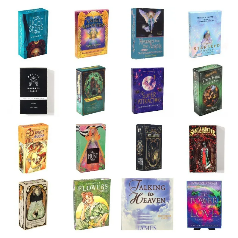 Popular English Tarot Deck Cross-Border Popular Tarot Temu Amazon