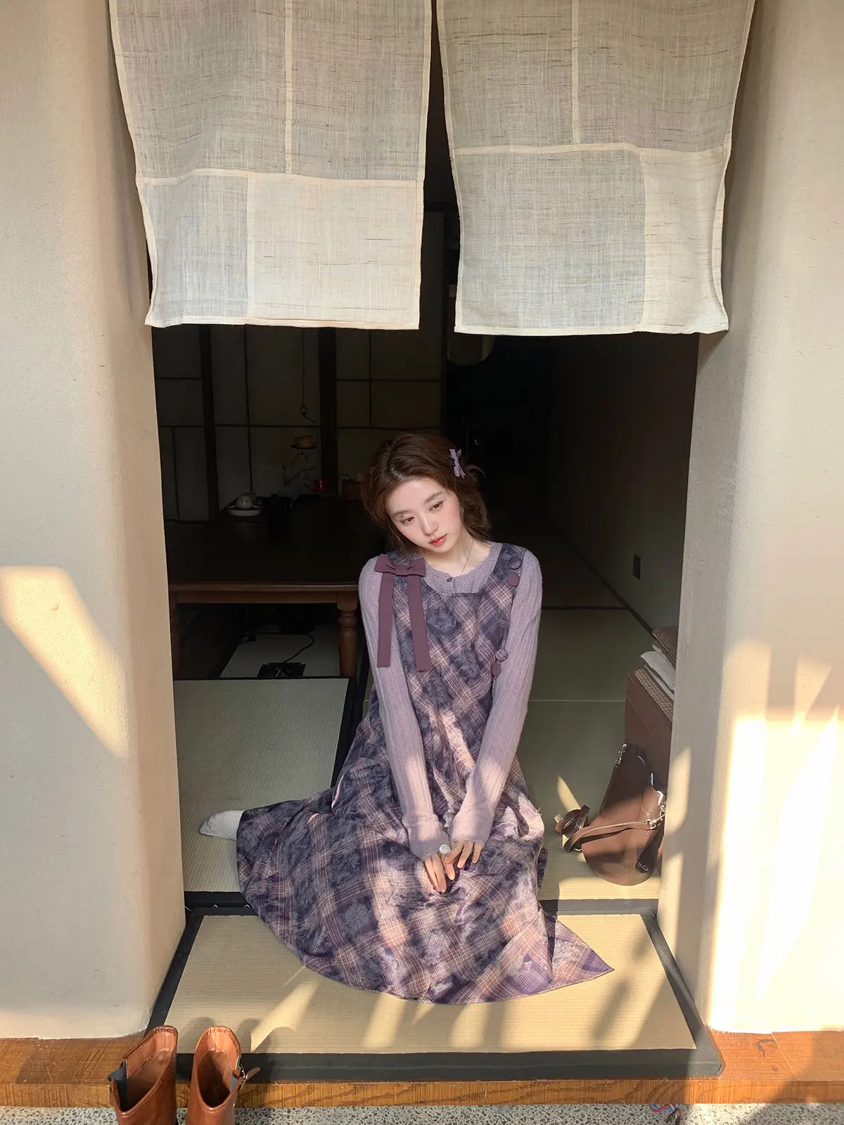 

Стильный джинсовый жилет оверсайз с эффектом тай-дай, длинное платье с бретельками, платье миди А-силуэта для полных женщин.