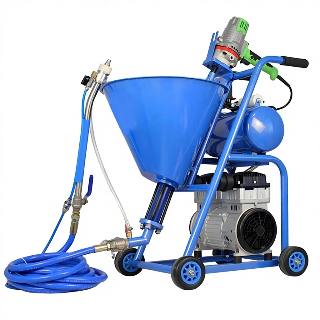 Spraying Machine Mortar Mixing Pumping Screeding Wall Plastering Rendering Grouting Cement