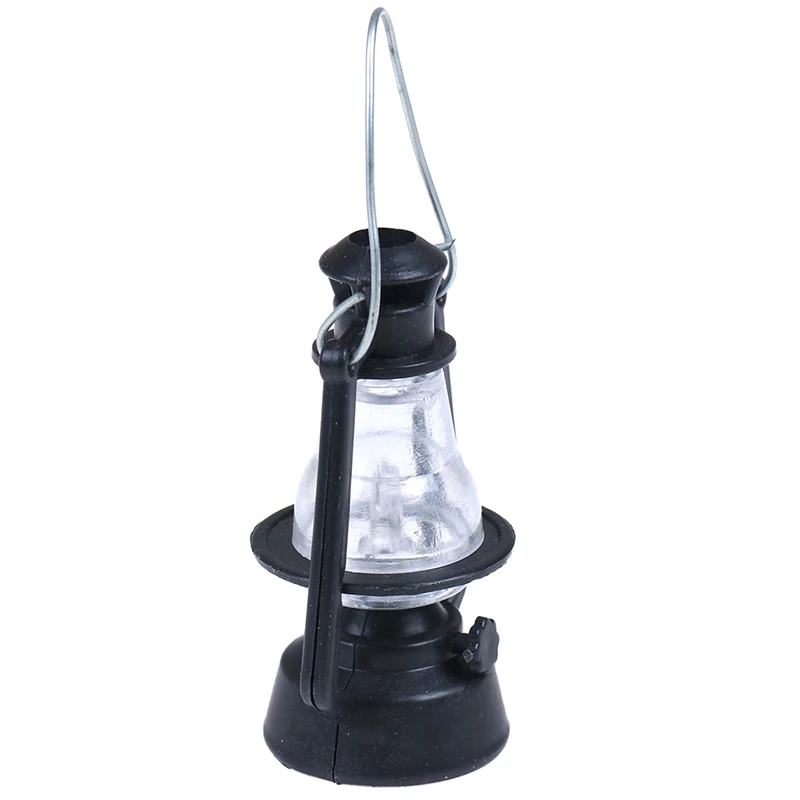 1:12 Dollhouse Toy Mini Furniture Miniature Black Kerosene Lamp Children Gift