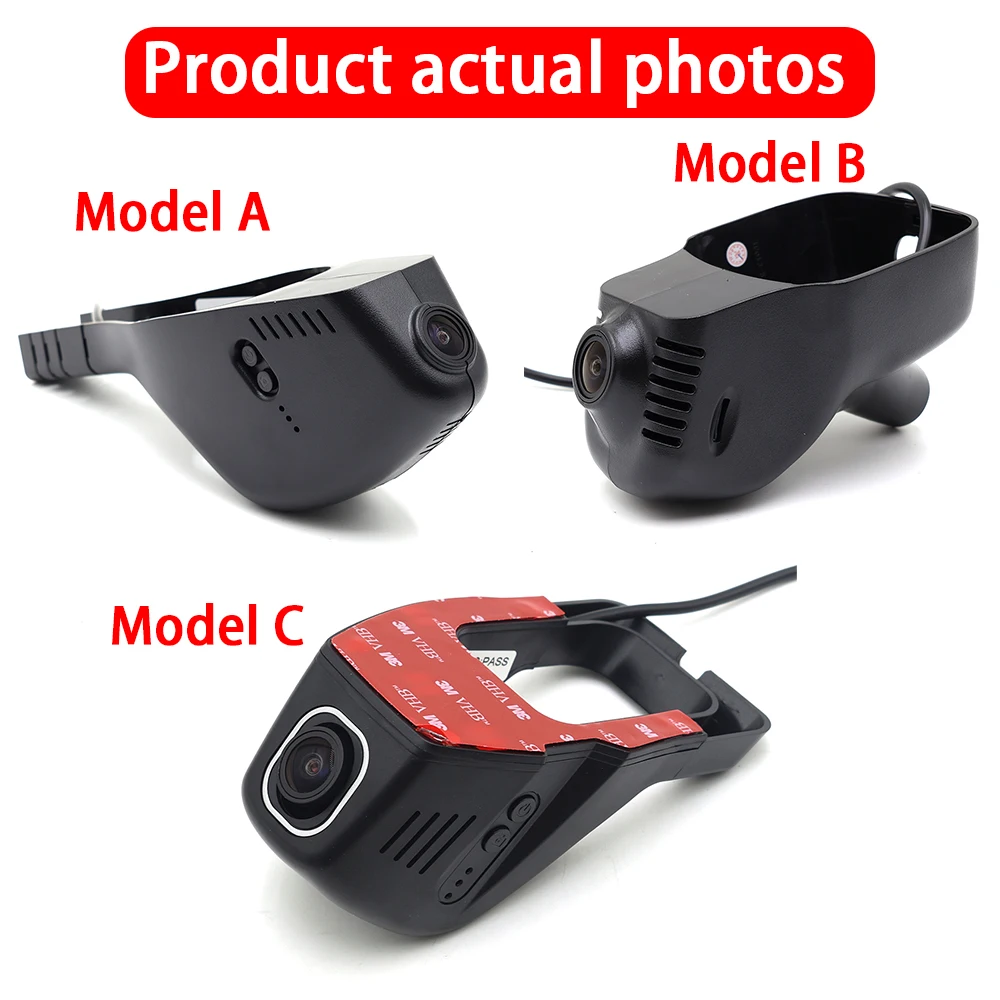 for Volkswagen VW Passat CC Alltrack B6 B7 B8 B9 Arteon GT Virtus 4K 2160P Dash Cam Front Rear Car Camera DVR Wifi Plug & Play