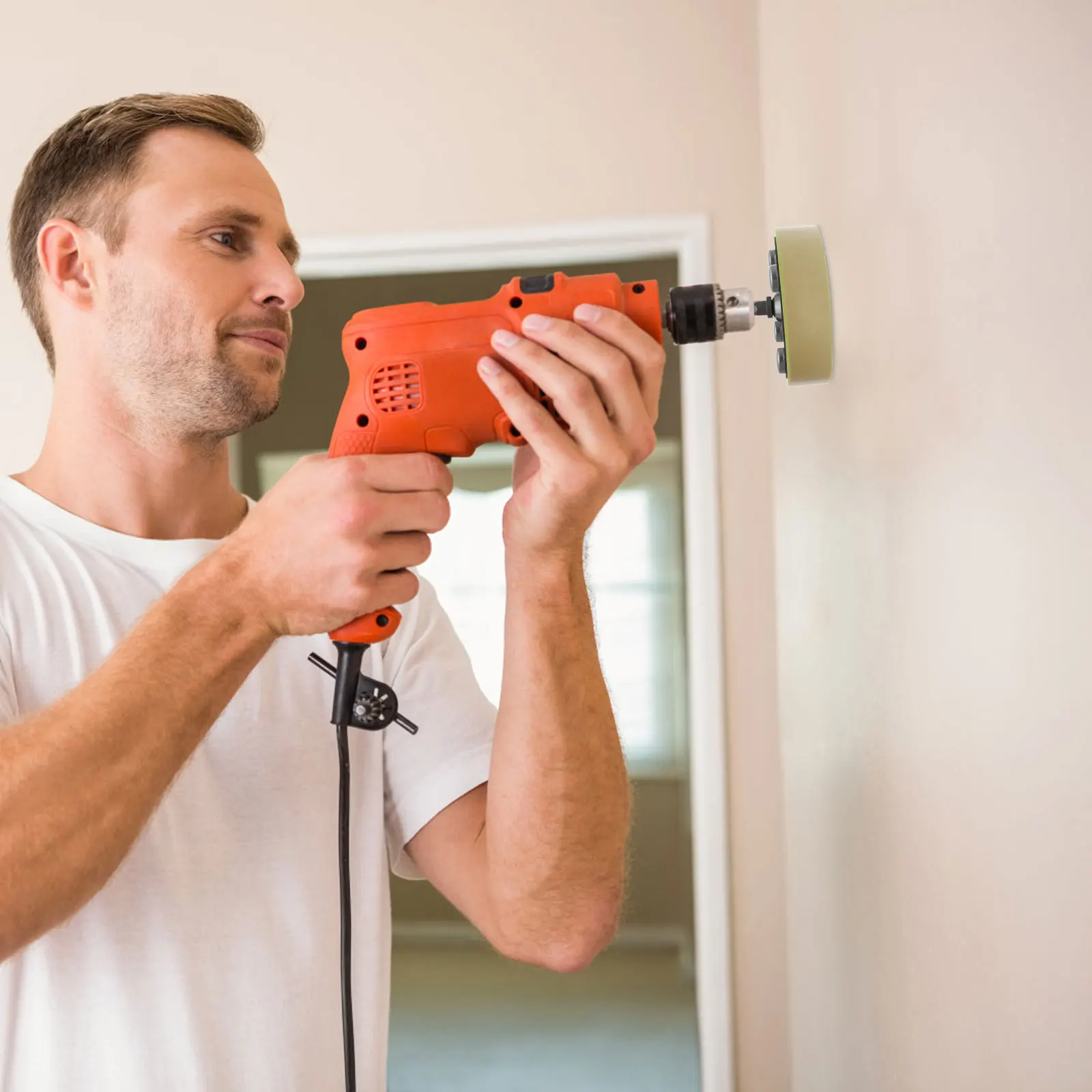 

Инструмент для выравнивания вибрационной плитки с системой привода электрического молотка 360° ° Поворотный портативный выравниватель напольной плитки