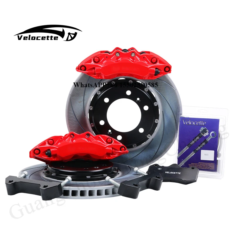 

Upgrade Brake Caliper 6 Piston 355-380mm Disc 18 Inch Rims Auto Brake System Big Bareks Kit for Hiace Lc200 Lc300 E90