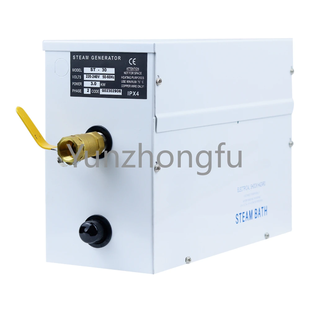 

Equipment Digital Controller 3KW 220V Sauna Machine Steam Generator Home Steam room machine Wet Stream Furnace Commercial Sauna