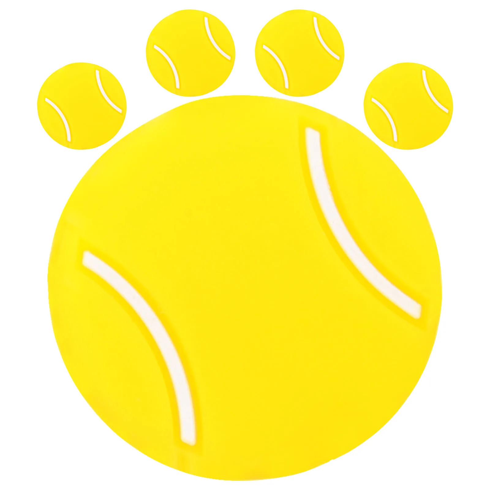 5 قطعة مضرب تنس المخمدات تصميم الرسوم المتحركة سهلة التركيب امتصاص الصدمات سيليكون الاهتزاز المرطب ملحقات التنس