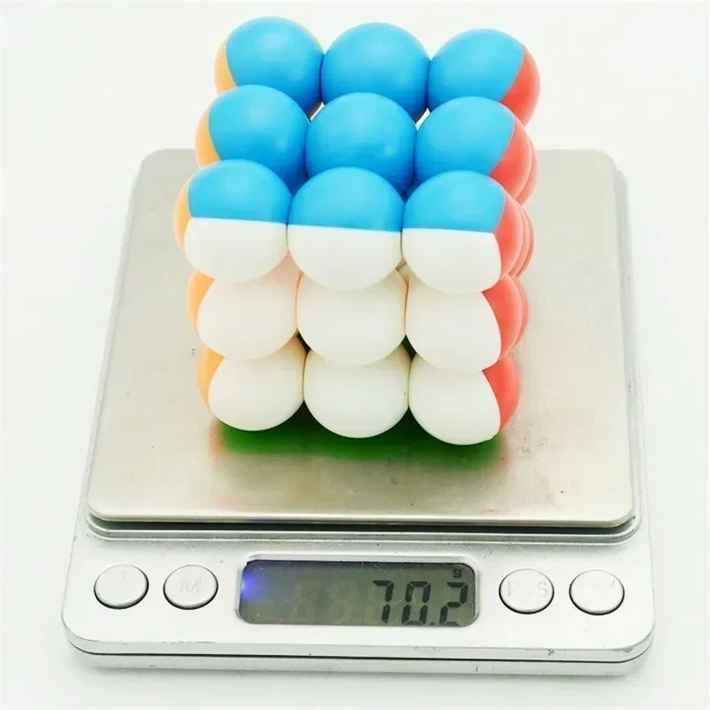 [Picube] YJ مكعبات كروية مستديرة 3x3 المكعب السحري 3x3x3 ستيكيرليس سرعة السلس كوبو ماجيكو المهنية لغز ألعاب متململة إنفينيتي