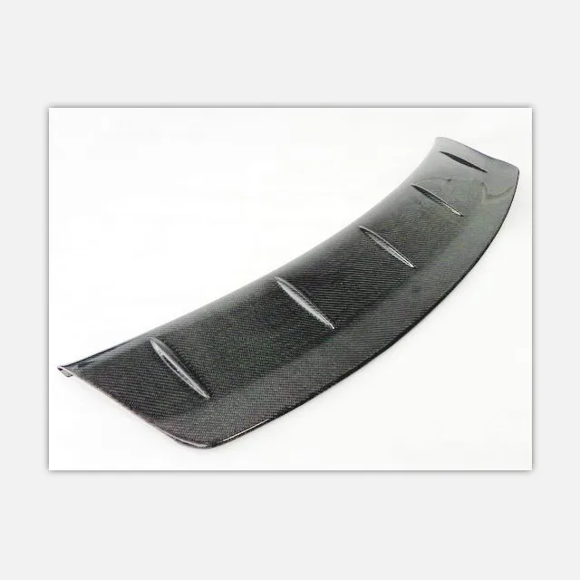 Carbon Fiber OEM Spoiler Blade Wald Add On Gurney Flap For Nissan R35 GTR