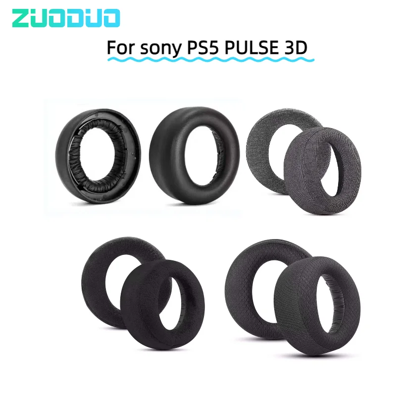 

Replacement Ear Pads For Sony Playstation PS5 Pulse 3D Wireless High Quality Leather/Velvet Headset Earmuff Earphone Sleeve