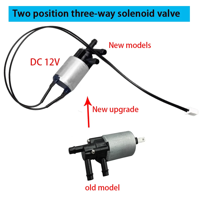 New CJWV23 DC 12V 2-position 3-way Small Mini Electric Solenoid Valve Micro Water Air Flow Control Valve Medical Pump device