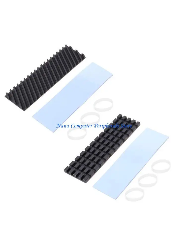 F68C Copper Heatsink for M.2 Ngff 2280 PCI-E NVME SSD Thermal Pad Cooler