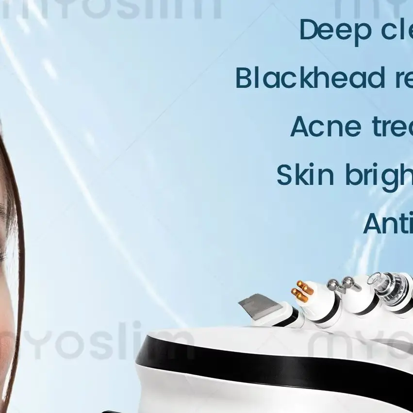 

Умная система для ухода за кожей Ice Blue — Аппарат для гидрооксигенации кожи с мелкими пузырьками — Глубокое очищение, увлажнение кожи