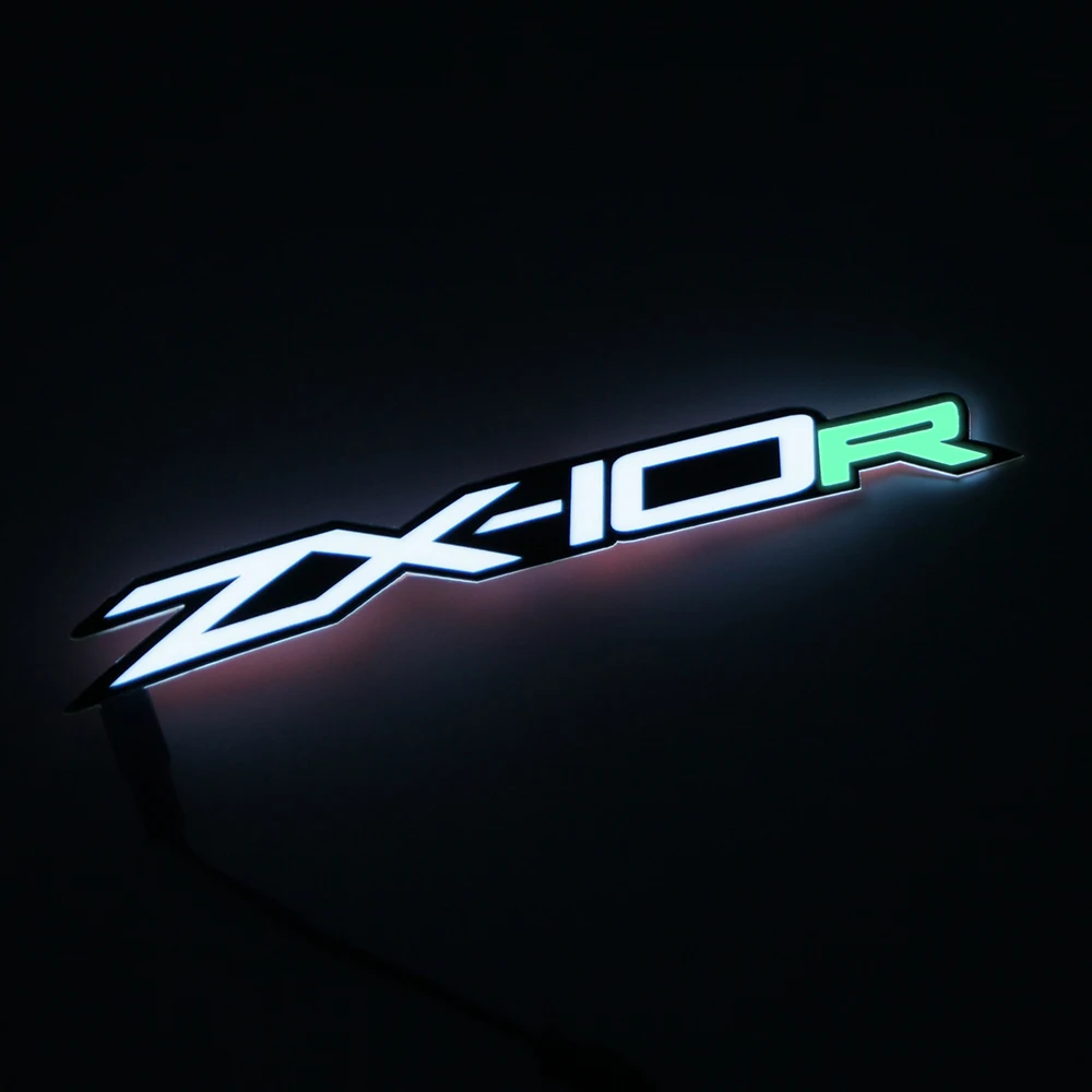 Night Riding Signal Light Luminous Sticker For Kawasaki Zx-10r Zx10r Zx 10r Cold Flashing Stripe Stickers Motorcycle Accessories