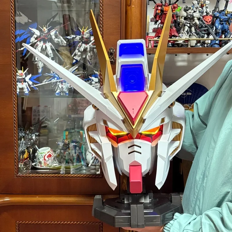 バンダイオリジナル Bn ヘッドコレクション Vol.2 ストライクフリーダムガンダムアニメアクションフィギュア組立モデルおもちゃ誕生日ギフト男の子向け