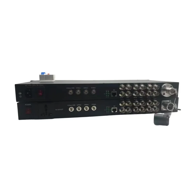 

SMPTE Hybrid Bidi 3G SDI Video With 1GB Ethernet Transmission Equipment Over Dual Fiber
